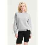 Свитшот унисекс SPACE, серый меланж, размер XXS