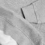 Толстовка унисекс STELLAR, серый меланж, размер XS