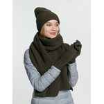Шапка NORDKYN, зеленая (оливковая)