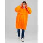 Дождевик-анорак ALATAU, оранжевый неон, единый размер