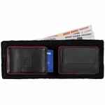 Кошелек PARTINICO, черный с красным