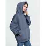 Худи KULONGA OVERSIZE, темно-серое, размер ХS/S