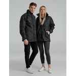 Ветровка светоотражающая FINVIND темно-серая, размер XXS