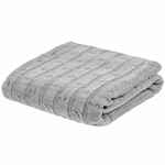 Плед TRENZA, светло-серый