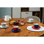 Чайная пара COZY MORNING, серая с синим