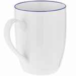 Кружка SIMMY, белая с синим