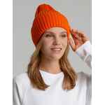 Шапка YONG, оранжевая (апельсин)