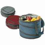 Складная термосумка COAST, бордовая