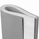 Ежедневник FLAT, недатированный, серый