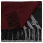 Шарф CHARMING, коричневый с оранжевым