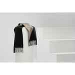 Шарф CHARMING, черный с бежевым