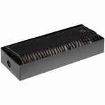 Шарф CHARMING, черный с бежевым