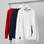 Свитшот унисекс KOSMOS 2.0, кремовый, размер XS/S