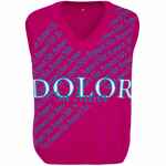 Жилет оверсайз на заказ TRICKSY NET, акрил, размер S/M