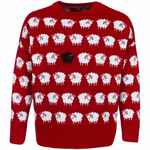 Свитер оверсайз на заказ TRICKSY NET, акрил, размер L/XL