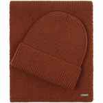 Шарф BERNARD, коричневый (терракота)