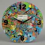 Часы стеклянные на заказ TIME WHEEL