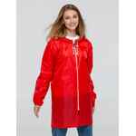 Дождевик «Дерзость и расчет», красный, размер S