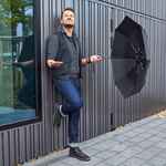 Зонт складной STEEL, черный