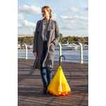 Зонт наоборот STYLE, трость, черный