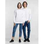 Свитшот унисекс COLUMBIA, белый, размер XS