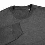 Свитшот унисекс COLUMBIA, черный меланж, размер XS