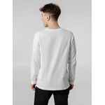 Футболка с длинным рукавом LEHTA, белая, размер S