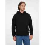 Худи оверсайз унисекс TOLLA, черное, размер XS/S