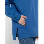 Худи оверсайз унисекс TOLLA, синее (джинс), размер M/L