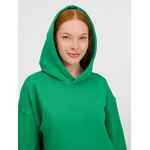 Худи оверсайз унисекс TOLLA, зеленое, размер XL/2XL