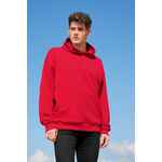 Худи унисекс CONNOR, красное, размер XXL