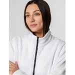 Куртка флисовая унисекс MANAKIN, белая, размер ХS/S