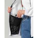 Куртка флисовая унисекс MANAKIN, черная, размер ХS/S