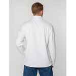 Куртка флисовая унисекс MANAKIN, белая, размер ХS/S