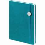 Ежедневник NOVA ROUND, недатированный, бирюзовый
