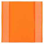 Лейбл тканевый EPSILON, L, оранжевый неон