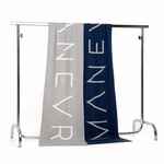 Шарф BEREG, молочный с серым