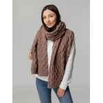 Шарф LOREN, коричневый