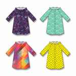 Дождевик классический RAINCOAT на заказ, разноцветный, единый размер