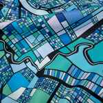 Дождевик-пончо AQUASTOP взрослый на заказ, разноцветный, единый размер