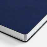 Ежедневник NEBRASKA FLEX, недатированный, синий с серебром