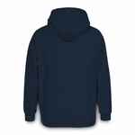 Худи флисовое унисекс MANAKIN, темно-синее, размер XS/S