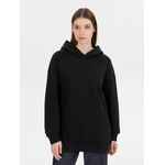 Худи оверсайз унисекс OUTSHINE, черное, размер XL/2XL
