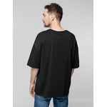 Футболка унисекс оверсайз CROSSTOWN, черная, размер M