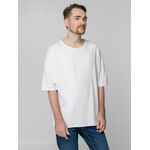 Футболка унисекс оверсайз CROSSTOWN, белая, размер S