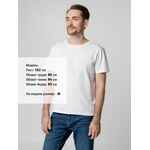 Футболка унисекс TERVU, белая, размер S