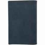 Обложка для паспорта NUBUK, синяя