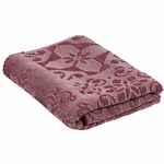 Плед ORNAMENTAL, бордовый