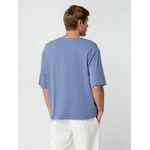 Футболка унисекс оверсайз STREET VIBES, синяя (лавандовая), размер XL/XXL