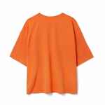 Футболка унисекс оверсайз STREET VIBES, оранжевая, размер XS/S